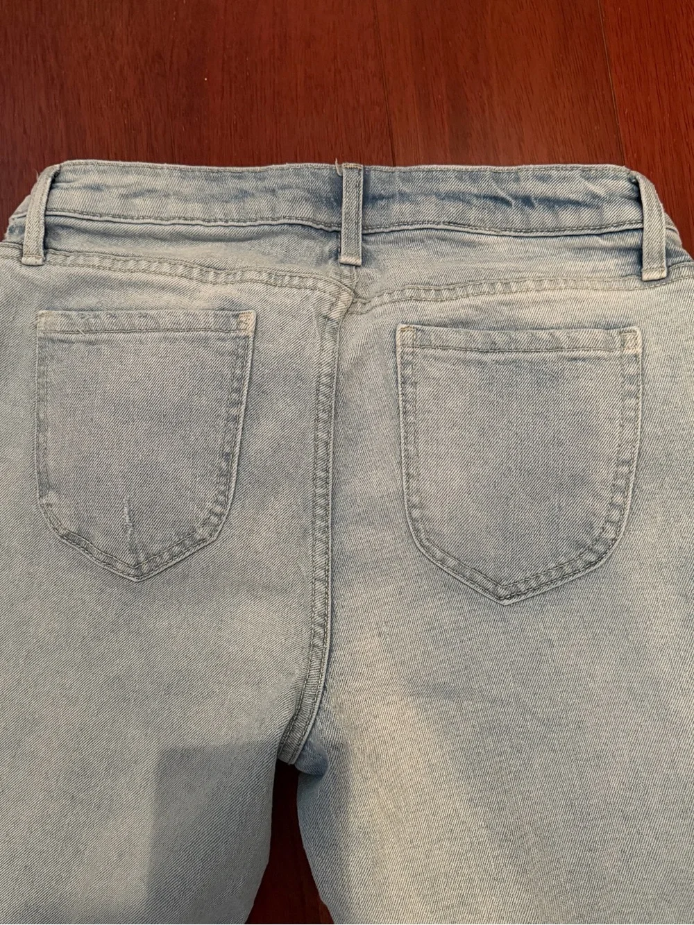 wild fable Light Blue mid rise Wide Leg Jeans